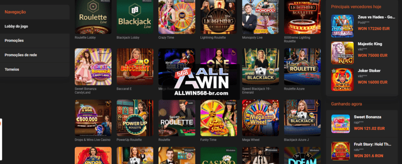 Jogos de casino online